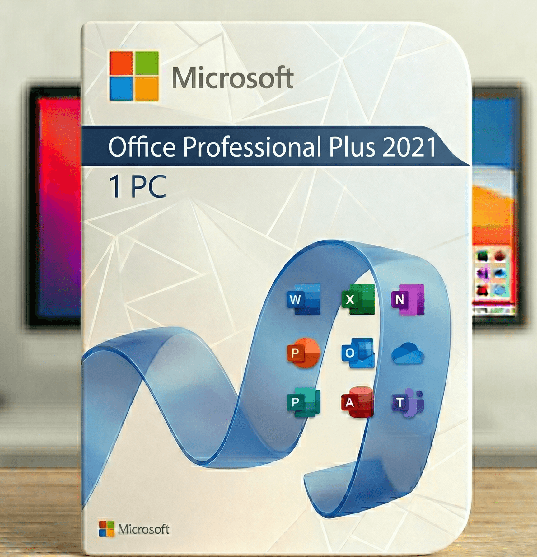 Microsoft Office 2021 Professional Plus – Clé de téléchargement (Licence numérique, 1 PC)